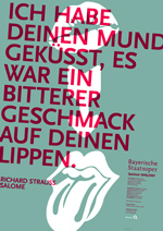 Plakat "Salome"Design Fons Hickmann m23, Berlin