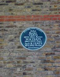 The Yates lived in various Bedford Park houses, latterly at Blenheim Road.
